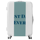 Fully Editable Colors Baseball Jersey Stripes Name Luggage