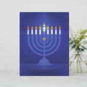 blue happy hanukkah (Standing Front)