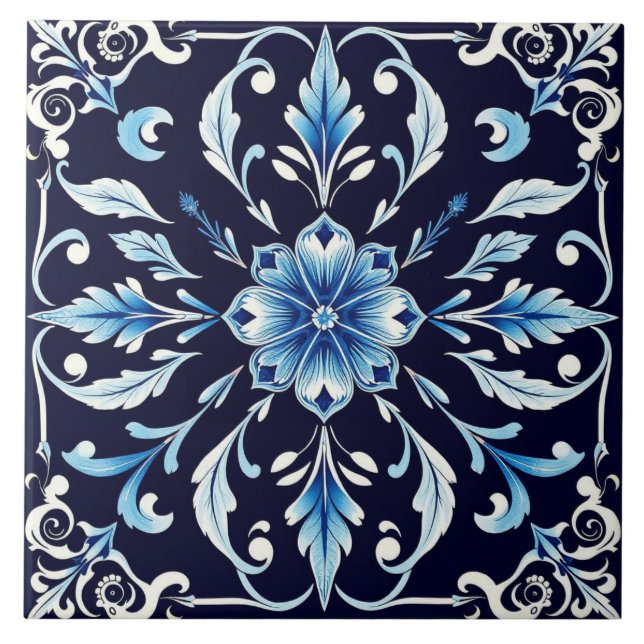 blue harmony tile (Front)