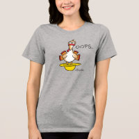 BLUE HAT GREEN HAT RED HAT OOPS Sandra Boynton Tri-Blend Shirt