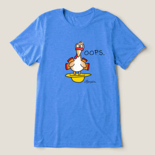 BLUE HAT GREEN HAT RED HAT OOPS Sandra Boynton Tri-Blend Shirt