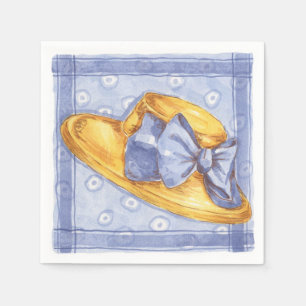 Blue Hat - Paper Napkins