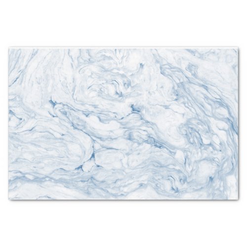 Blue Haven Marble Tissue Paper