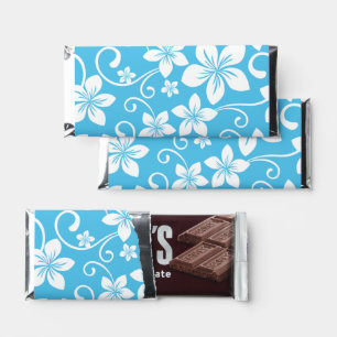 BLUE HAWAII (BLUE) HERSHEY BAR FAVORS