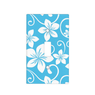 BLUE HAWAII (BLUE) LIGHT SWITCH COVER