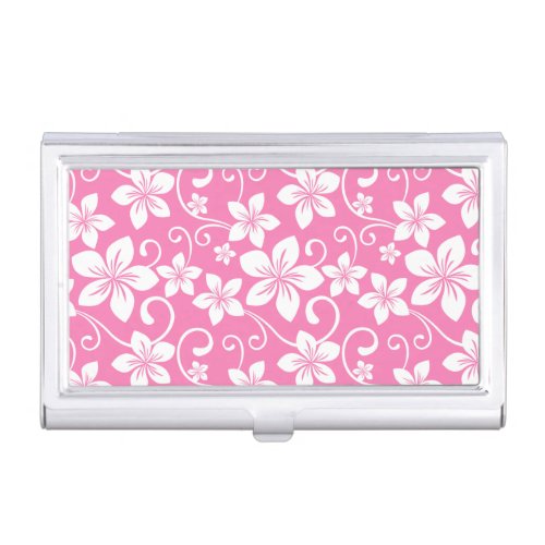 BLUE HAWAII BUBBLEGUM PINK BUSINESS CARD CASE