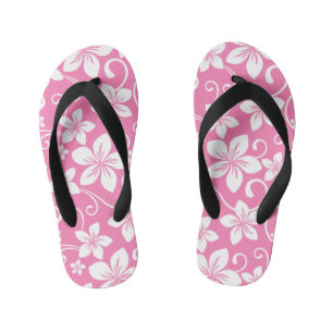 BLUE HAWAII (BUBBLEGUM PiNK) Kid's Flip Flops