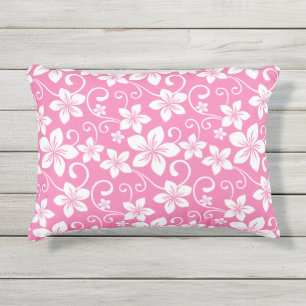 BLUE HAWAII (BUBBLEGUM PINK) OUTDOOR PILLOW
