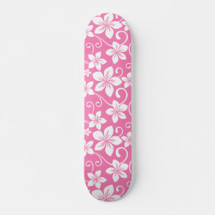 BLUE HAWAII (BUBBLEGUM PINK) SKATEBOARD