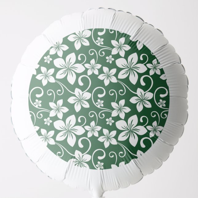BLUE HAWAII (FOREST GREEN) BALLOON (Front)