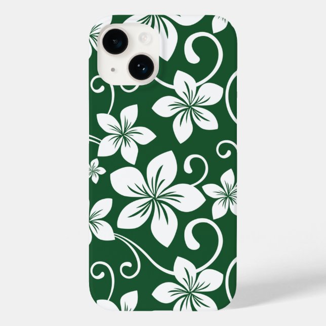 BLUE HAWAII (FOREST GREEN) Case-Mate iPhone CASE (Back)