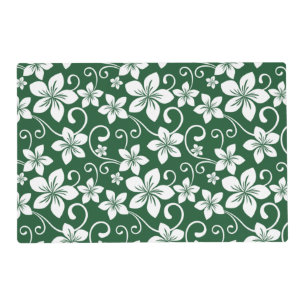 BLUE HAWAII (FOREST GREEN) PLACEMAT