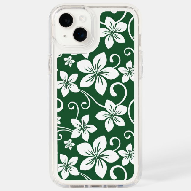 BLUE HAWAII (FOREST GREEN) SPECK iPhone CASE (Front)