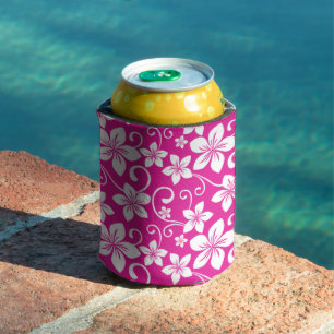 BLUE HAWAII (HOT PINK) CAN COOLER