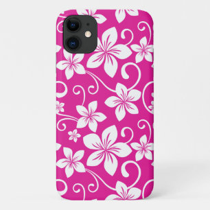 BLUE HAWAII (HOT PINK) iPhone 11 CASE