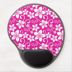 BLUE HAWAII (HOT PINK) GEL MOUSE PAD