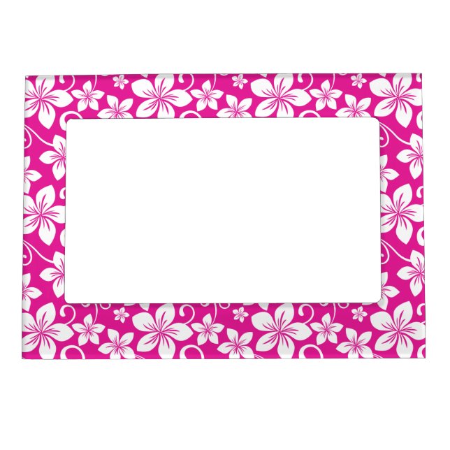 BLUE HAWAII (HOT PINK) MAGNETIC FRAME (Front)