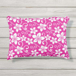 BLUE HAWAII (HOT PINK) OUTDOOR PILLOW