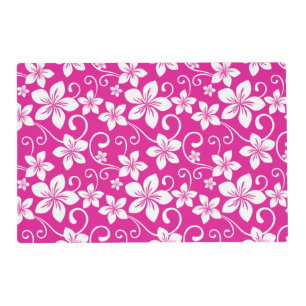 BLUE HAWAII (HOT PINK) PLACEMAT