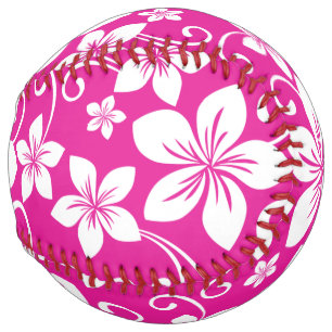 BLUE HAWAII (HOT PINK) SOFTBALL