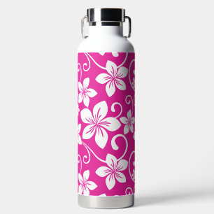 BLUE HAWAII (HOT PINK) WATER BOTTLE