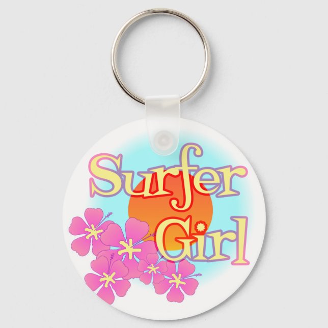 Blue Hawaii Keychain (Front)