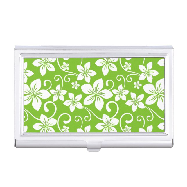 BLUE HAWAII (LIME) BUSINESS CARD CASE (Front)