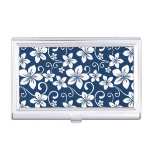 BLUE HAWAII (NAVY BLUE) BUSINESS CARD CASE