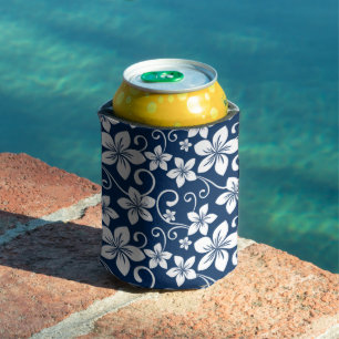 BLUE HAWAII (NAVY BLUE) CAN COOLER
