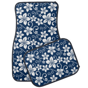 BLUE HAWAII (NAVY BLUE) CAR FLOOR MAT