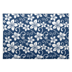 BLUE HAWAII (NAVY BLUE) CLOTH PLACEMAT