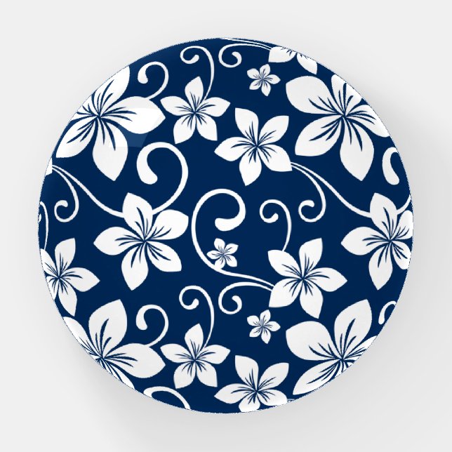 BLUE HAWAII (NAVY BLUE) PAPERWEIGHT (Front)