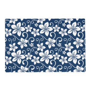 BLUE HAWAII (NAVY BLUE) PLACEMAT