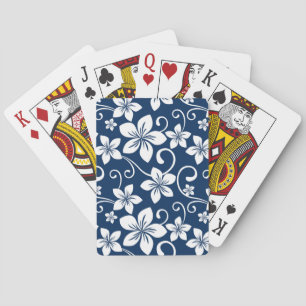 BLUE HAWAII (NAVY BLUE) POKER CARDS