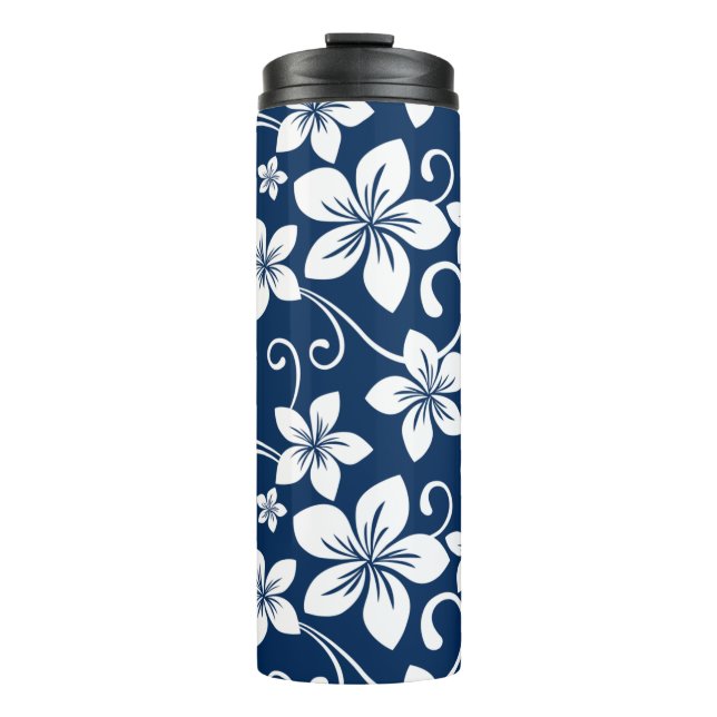 BLUE HAWAII (NAVY BLUE) Thermal Tumbler (Front)