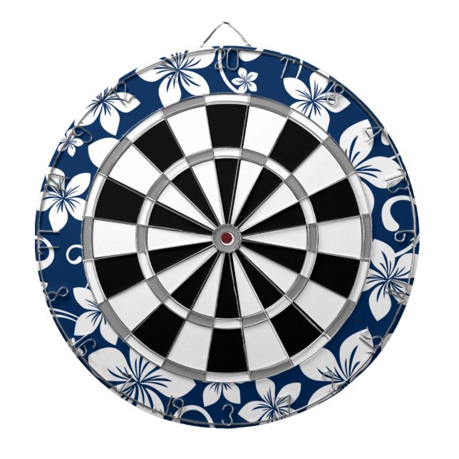 BLUE HAWAII (NAVY) DART BOARD (Front)