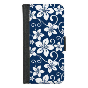 BLUE HAWAII (NAVY) iPhone 8/7 WALLET CASE