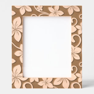 BLUE HAWAII PATTERN ENGRAVED FRAMES