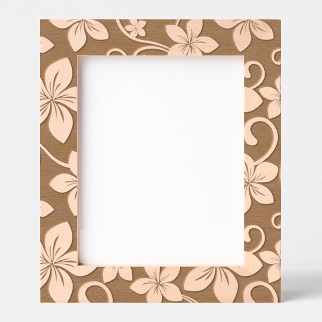 BLUE HAWAII PATTERN ENGRAVED FRAMES (Front)
