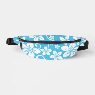 BLUE HAWAII PATTERN IN BLUE FANNY PACK