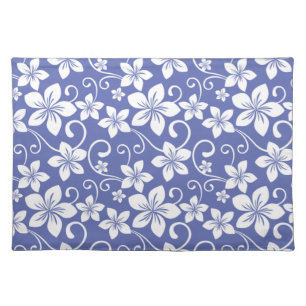 BLUE HAWAII (PERIWINKLE) CLOTH PLACEMAT