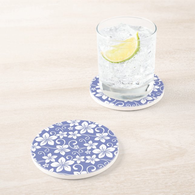 BLUE HAWAII (PERIWINKLE) COASTER (Side)