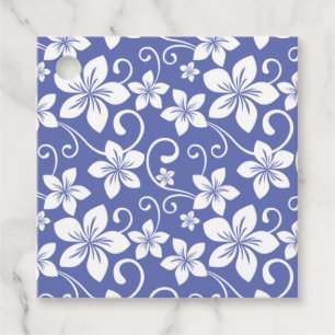 BLUE HAWAII (PERIWINKLE) FAVOR TAGS