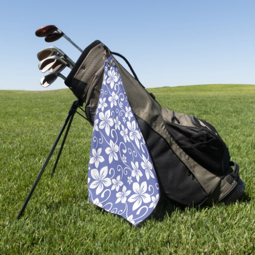 BLUE HAWAII PERIWINKLE GOLF TOWEL