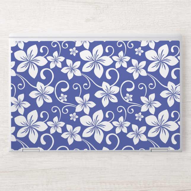 BLUE HAWAII (PERIWINKLE) HP LAPTOP SKIN (Front)