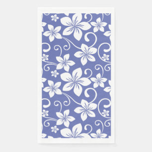 BLUE HAWAII (PERIWINKLE) PAPER GUEST TOWELS