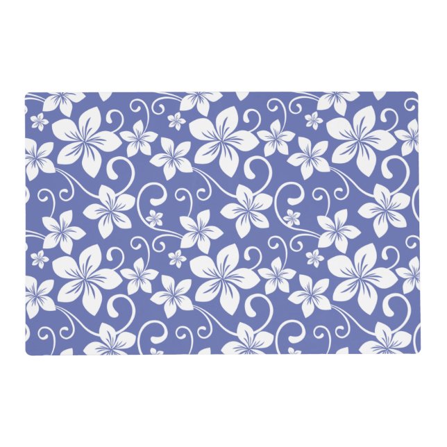 BLUE HAWAII (PERIWINKLE) PLACEMAT (Back)