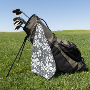 BLUE HAWAII (PEWTER) GOLF TOWEL