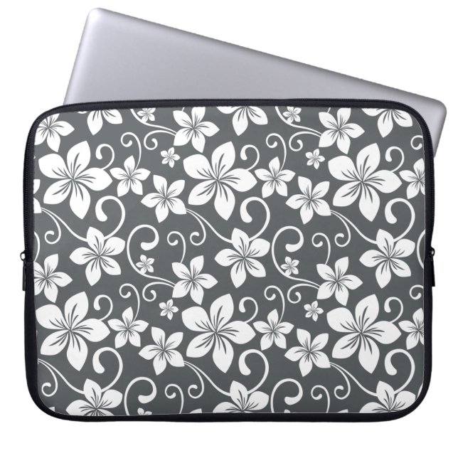 BLUE HAWAII (PEWTER) LAPTOP SLEEVE (Front)