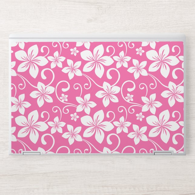 BLUE HAWAII (PINK) HP LAPTOP SKIN (Front)